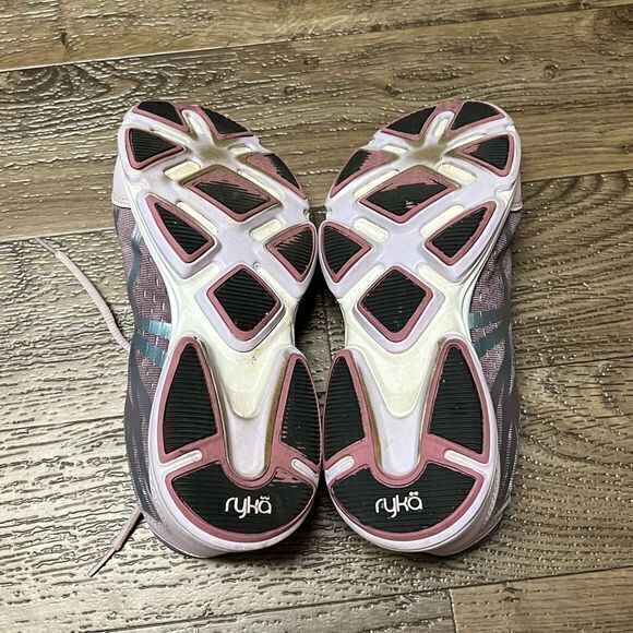 Ryka Devotion Plus 3 Walking Shoe Breathable Iridescent Overlay Violet Ice 8M - Picture 8 of 9